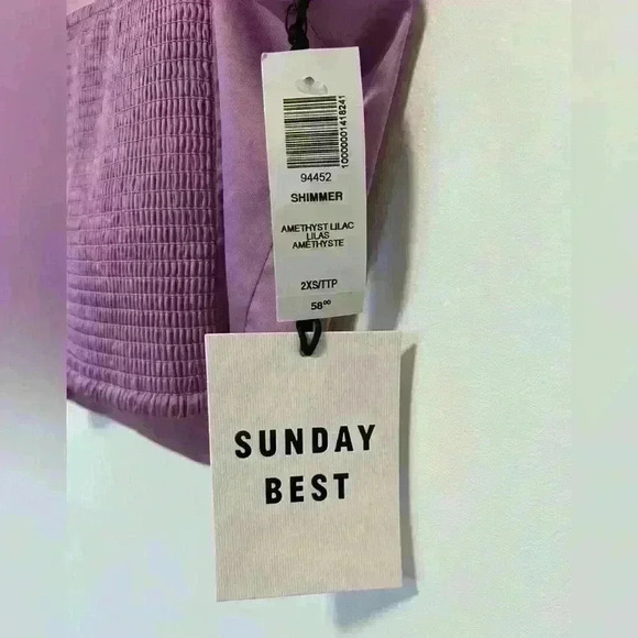 Sunday Best  shimmer camisole NWT , sz 2xs - Picture 9 of 9